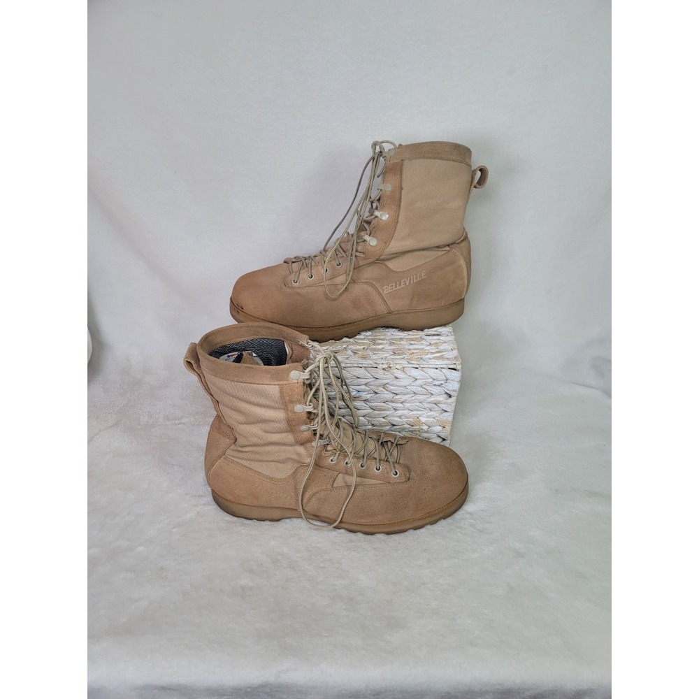 Belleville 790G Tan Gore-Tex Waterproof Military Desert Combat Boots Size 12W